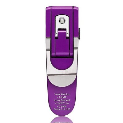 Hydraulic Pop-Up Book Light, Thy Word, Purple